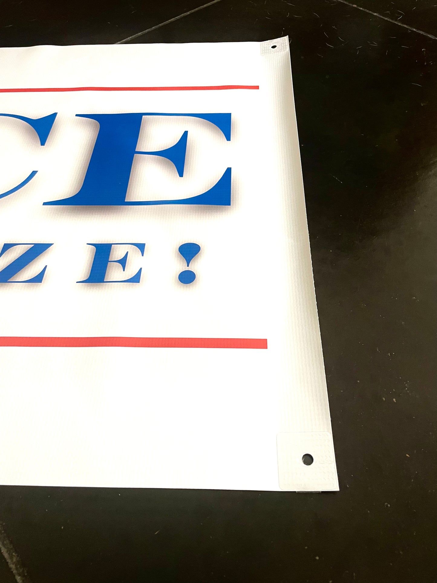DJT 2024 PEACE Banner